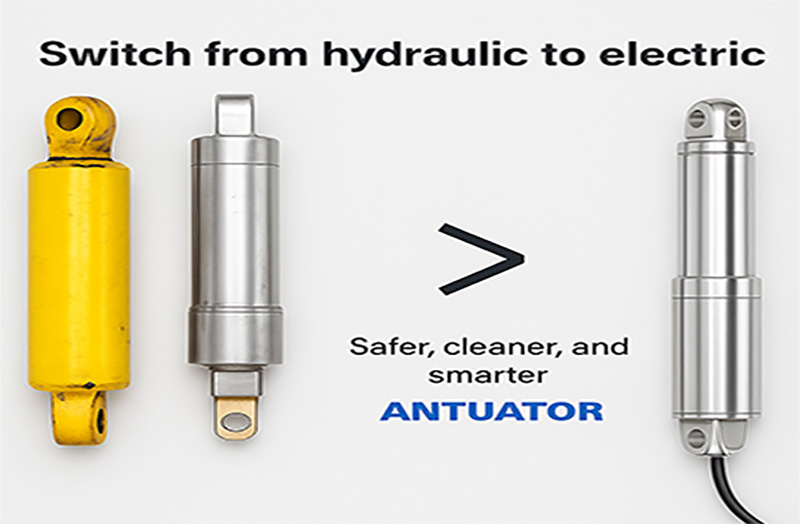 Why More Industries Are Replacing Hydraulic and Pneumatic Systems with Electric Linear Actuators