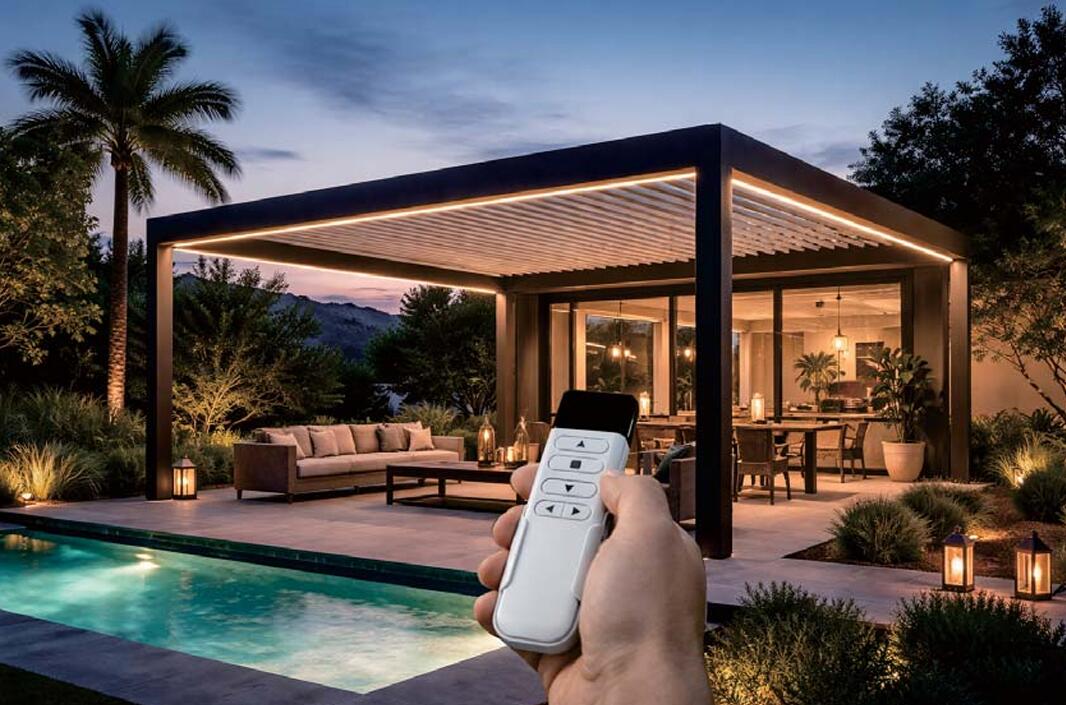 Complete Smart Control Solution for Modern Pergola Systems
