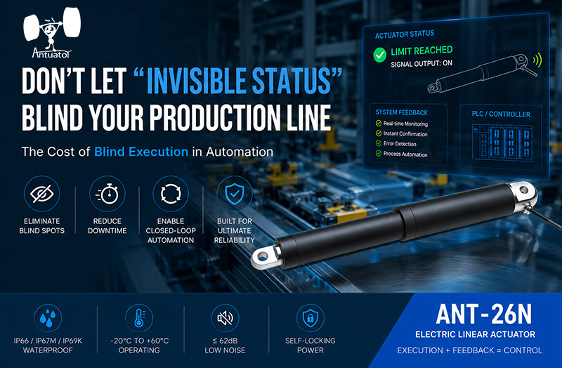 Enhancing Production Line Reliability with a Closed-Loop Electric Linear Actuator with Feedback
